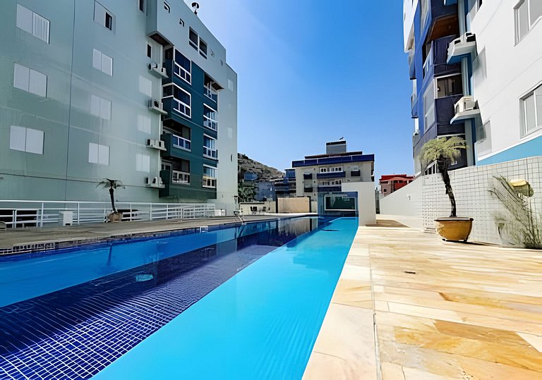 Apto com Lazer de Resort na Praia Grande