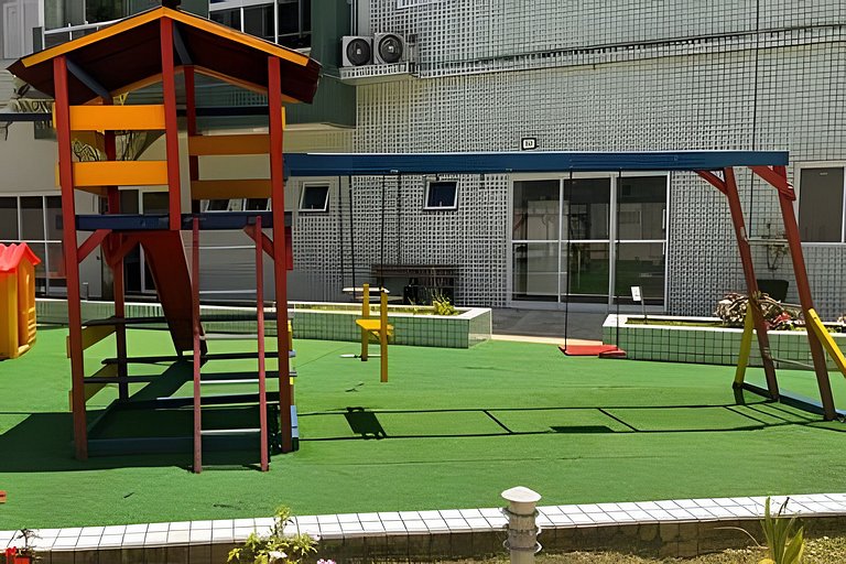 Apto com Lazer de Resort na Praia Grande