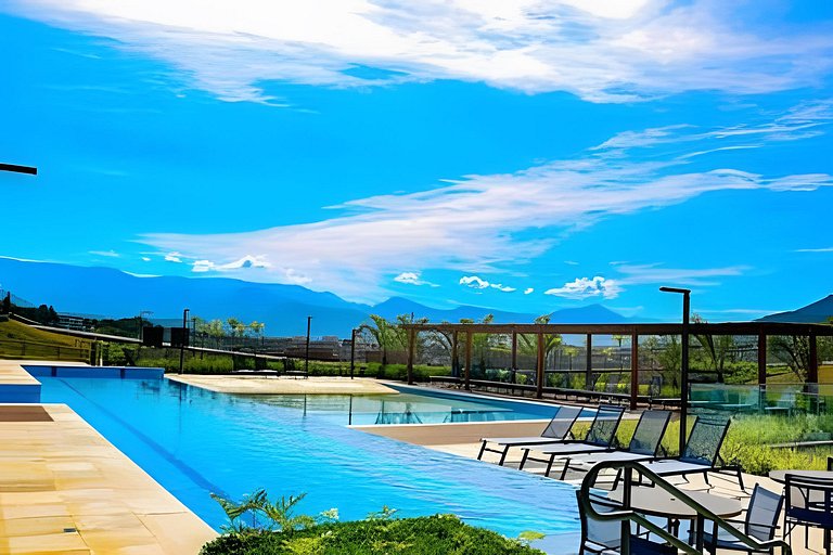 Maravilhoso Apartamento Cond. Frente Mar DNA Luxo!
