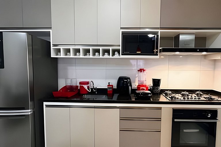 Maravilhoso Apartamento Cond. Frente Mar DNA Luxo!