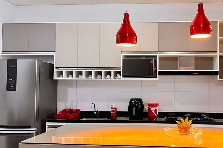 Maravilhoso Apartamento Cond. Frente Mar DNA Luxo!