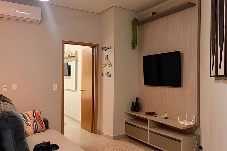 Maravilhoso Apartamento Cond. Frente Mar DNA Luxo!