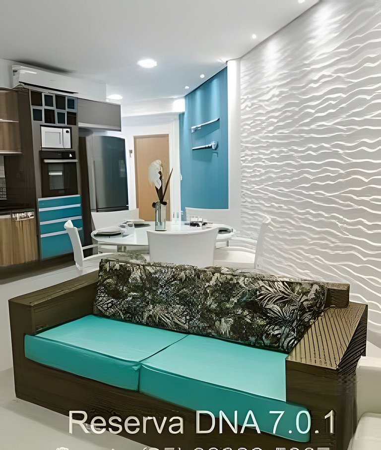 6 Apartamento Reserva DNA 701 luxo e sofisticação