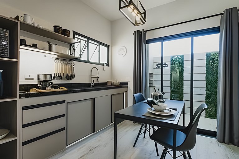 Loft Impecável com Hidro e Churrasqueira 3min Mar