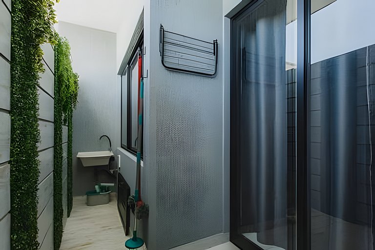 Loft Aconchegante Hidro e Churrasqueira 150m Mar