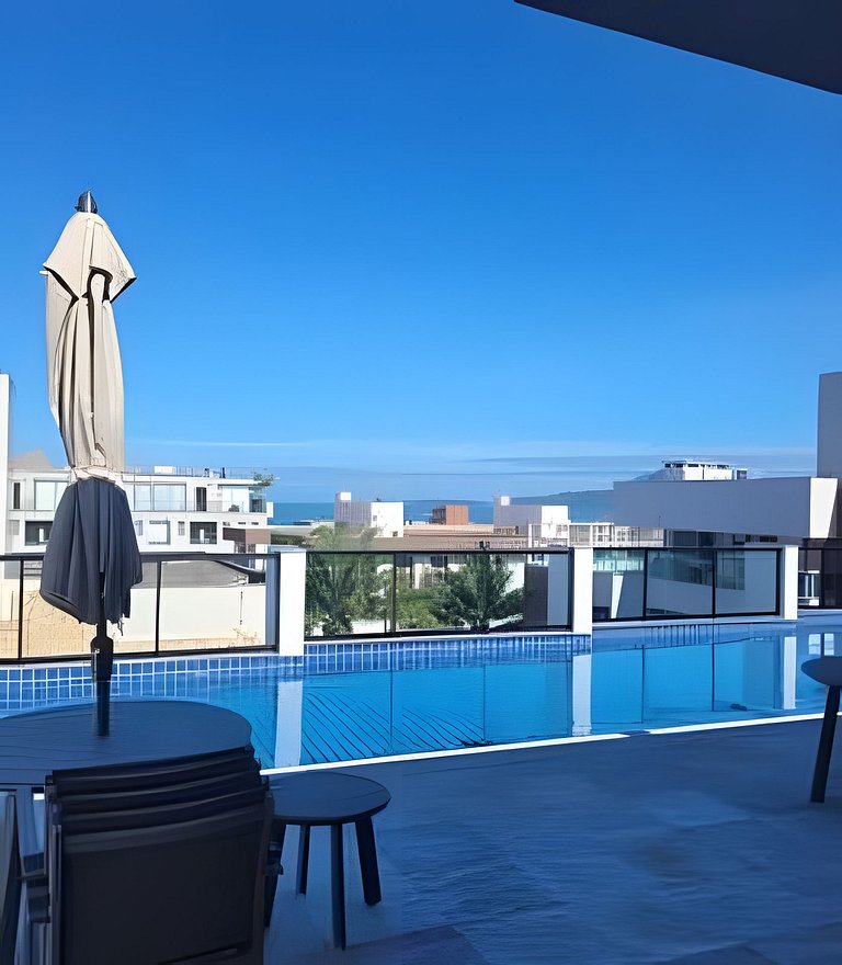 Studio moderno a 2 quadras da Praia Grande