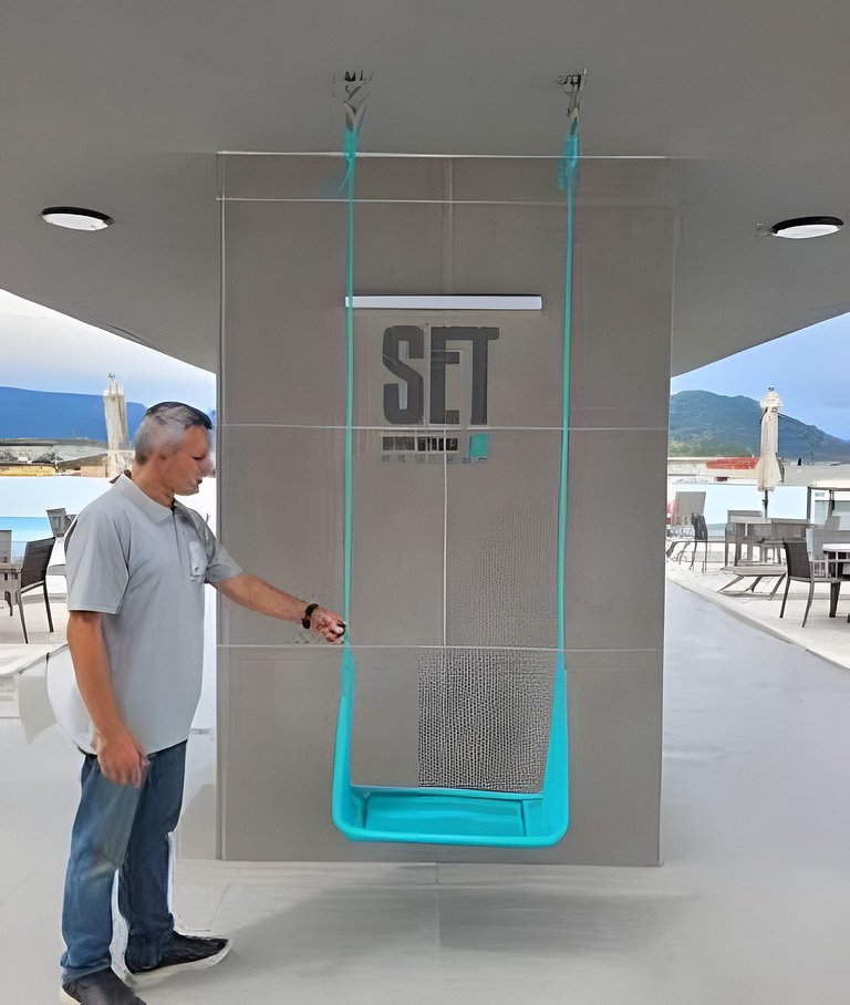 Studio moderno a 2 quadras da Praia Grande