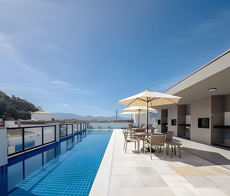 Studio moderno a 2 quadras da Praia Grande