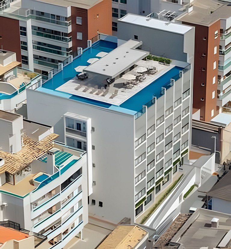Studio moderno a 2 quadras da Praia Grande